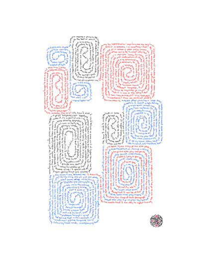 Marco Blanco doble carta con 5 Paratextos a color de Allis Fiction intercambiables
